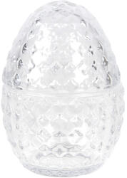 Clayre & Eef Üveg húsvéti tojásbonbonier 9x12cm