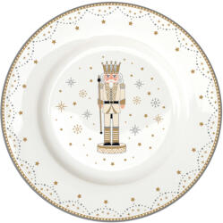 Easy Life Royal Nutcracker karácsonyi porcelán desszerttányér