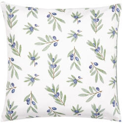 Clayre & Eef Párnahuzat 40x40cm, pamut, Olive Garden - perfectodekor