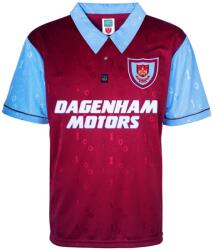 Score Draw Футболна фланелка Score Draw ScoreDraw West Ham United Home Centenary Shirt 1995 Adults - Claret
