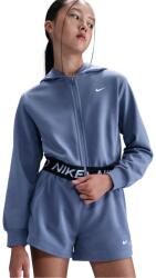 Nike Юношески суичър Nike Pro Dri-FIT Full Zip Hoodie Juniors - World Indigo
