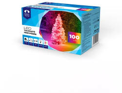 DekorTrend Kültéri toldható fényfüzér, Multi, 100 LED, 10 méter (KDK_022)