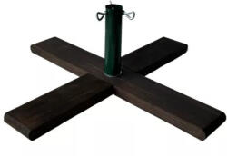 Dekortrend Crosswood műkarácsonyfa talp, zöld tartórúd (KTA_080)