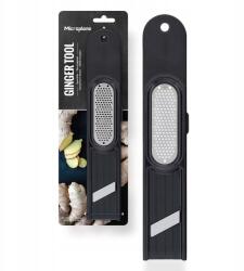 Microplane Gyömbér reszelő 3az1ben, Specialty, fekete (MC-48010)
