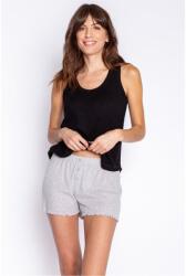 PJ Salvage Ribbed Short - Grau-Mel