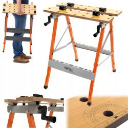 Kraft&Dele Összecsukható Munkaasztal, MDF asztallap, 100kg teherbírás (KD516)