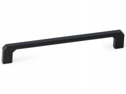 Nomet Bútorfogantyú Fekete Matt Campana Szekrényfogantyú Fém C-5824 L-128 (WM.C-5824 P61)