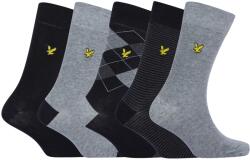Lyle and Scott Чорапи Lyle and Scott Men's Mix Crew Socks - Argyle/Gry/Strp