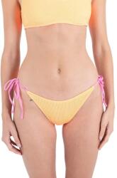 Hurley Solid Scrunch Moderate bikini bottom - Yellow (Sunrise)
