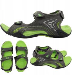 DK Női Ifjúsági Szandál Kényelmes Könnyű Dk 3431 Grey/lt. green Méret 37 (3431GREY/LTGREEN)