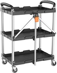 Kendo összecsukható szerszámtároló kocsi 3 tálcás (090103-0119)