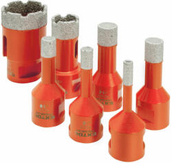 Extol gyémánt körkivágó készlet sarokcsiszolóra 7db 6-35mm (8802991)