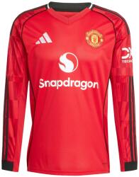 Adidas Футболна фланелка Adidas Manchester United Long Sleeve Home Shirt 2025 2026 Adults - Red