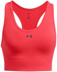 Under Armour Women's Vanish Seamless Medium Impact Sports Bra - Red