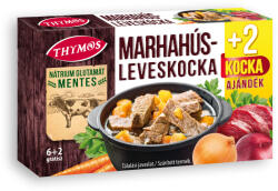 THYMOS Marhahús Leveskocka nátrium glutamát mentes 6+2