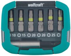 wolfcraft Bit-Box torx bitkészlet 7db-os S2 acélból (2978000)
