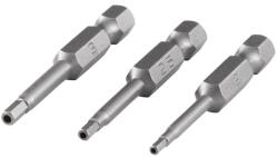 wolfcraft lyukas hatszögletű bitfej készlet, H4, H5, H6 x 50mm (1264000)