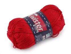 Kurtenbach Twister Ibiza mercerizált pamut fonal, 50g, 35, piros