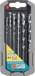 wolfcraft kőzetfúró készlet, 3-10 mm, normál befogás, 6 részes (7112000)