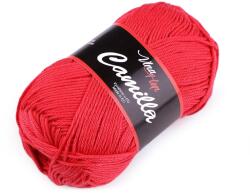 Vlna Hep Vlna-Hep Camilla mercerizált pamut fonal, 8008, piros
