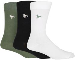 Modern Amusement Чорапи Modern Amusement Men's Silver Lake Crew Socks - White Blk Khaki
