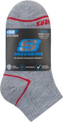 Skechers Чорапи Skechers Kids' Quarter Socks - Grey/Red