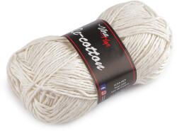 Vlna Hep Vlna-Hep Re-Cotton újrahasznosított pamut fonal, 50g, 81005, világosbézs