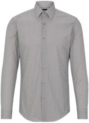 HUGO BOSS Риза с къс ръкав Boss Men's H-Hank Patterned Short Sleeve Kent Collar Shirt - Pastel Green