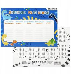 Starpak Óravázlat+szorzótábla Starpak Dinoszaurusz (2218)