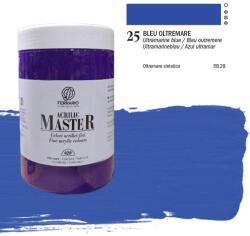 FERRARIO Master akrilfesték, 1000 ml - 25, ultramarine blue