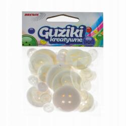 Brewis Dekorációs Gombok 40G Fehér MIX Brewis Méretben (GU9)