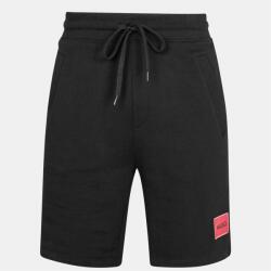 Hugo Поларени къси панталони Hugo Mens HUGO Jogger Fleece Shorts with Logo Detail - Soft Cotton-Blend Jersey - Black 001