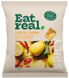 Eat Real Gluténmentes Lencse Chips Chilis Citromos, 40gr (Eat Real)