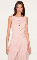 Prettylittlething Világos Rózsaszín Mellény Illeszkedő Zsebekkel Sima Prettylittlething 38