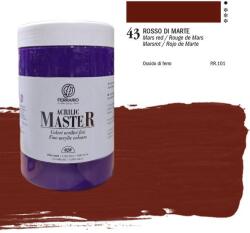 FERRARIO Master akrilfesték, 1000 ml - 43, mars red