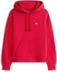 Tommy Hilfiger Суичър Tommy Jeans Badge Hoodie - Ruby Rhubarb