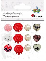 Titanum Dekorációs Applikációk 12DB Titanum (5907437711460)