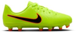 Nike Юношески футболни бутонки Nike Tiempo Legend 10 Club Juniors Firm Ground Football Boots - Volt/Crimson