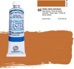 FERRARIO Master akrilfesték, 60 ml - 40, raw sienna