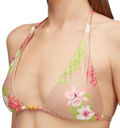 SUNDEK Garbo american dream hawaii print triangle bikini top - Beige / Pink (Durian)