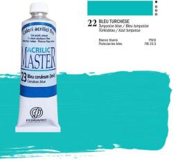 FERRARIO Master akrilfesték, 60 ml - 22, turquoise blue