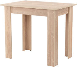 Leziter Yorki Standard étkezőasztal 86x60 cm sonoma tölgy (LOLYET86ST)