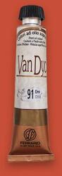 Ferrario Van Dyck olajfesték, 20 ml - 29, scarlet vermilion