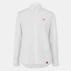 OFF WHITE Риза с дълъг ръкав OFF WHITE Men's Cotton Long Sleeve Tailored Fit Dress Shirt - White/Red