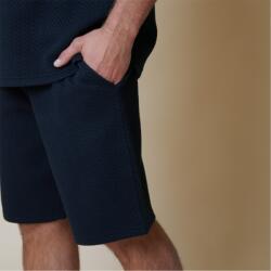 Threadbare Къси панталони Threadbare Cotton Blend Textured Sweat Shorts - Navy