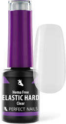 Perfect Nails Elastic Hard Base Gel - Hema Free Erősített Gél Lakk Alap - Clear - 4ml (PNZ302)