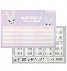 Starpak Óravázlat Szorzótábla Starpak Rabbit Nyúl (5905523631289)