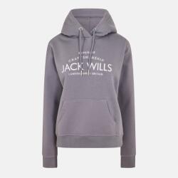 Jack Wills Суичър Jack Wills Hunston Graphic Logo Hoodie - Dusky Blue - sportihobi - 174,05 лв