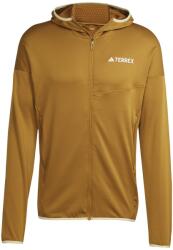 Adidas Men's 1/4 Zip Fleece - Bronze/Savannah