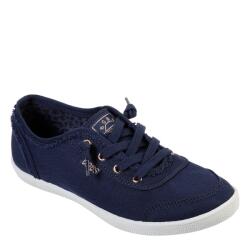 Skechers Дамски маратонки Skechers Womens Bobs B Cute Canvas Trainers - Navy